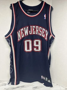 NEU TRIKOT NETZE BROOKLYN ADIDAS AUTHENTIC GR. 44 AWAY MARINEBLAU - Bild 1 von 9