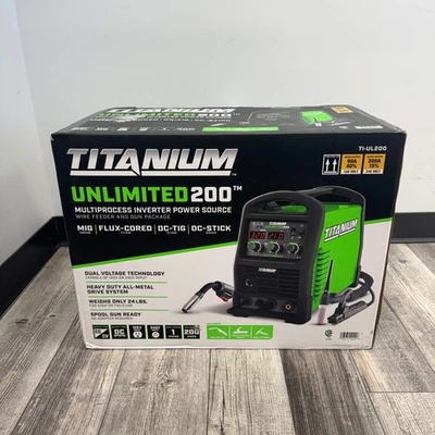 全新钛 TI-UL200 多进程逆变器电源 — 第 1/4 张图片