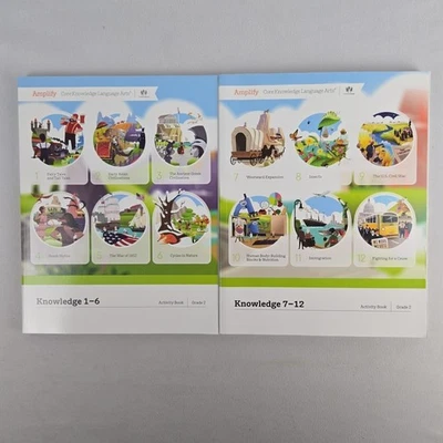 Amplify Core Knowledge Language Arts Knowledge 1-6 & 7-12 Grade 2 Activity Book — 第 1/4 张图片