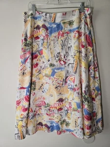 Liz Claiborne Leinenrock ideal für Urlaub Cottagecore Old Money zeitlos Gr.14 - Bild 1 von 10