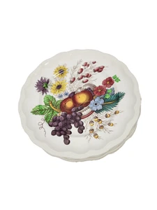 Spode Copeland Reynolds Speiseteller 10,75" Obst & Blume Vintage 4er Set - Bild 1 von 9