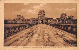 Cambodia - ANGKOR VAT - The three central pavilions - Publ. Albert Portail 507 - - Picture 1 of 2