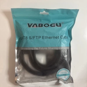 Cat 8 Ethernet Cable, 15ft Heavy Duty High Speed Internet Network Cable, Pro - Picture 1 of 5