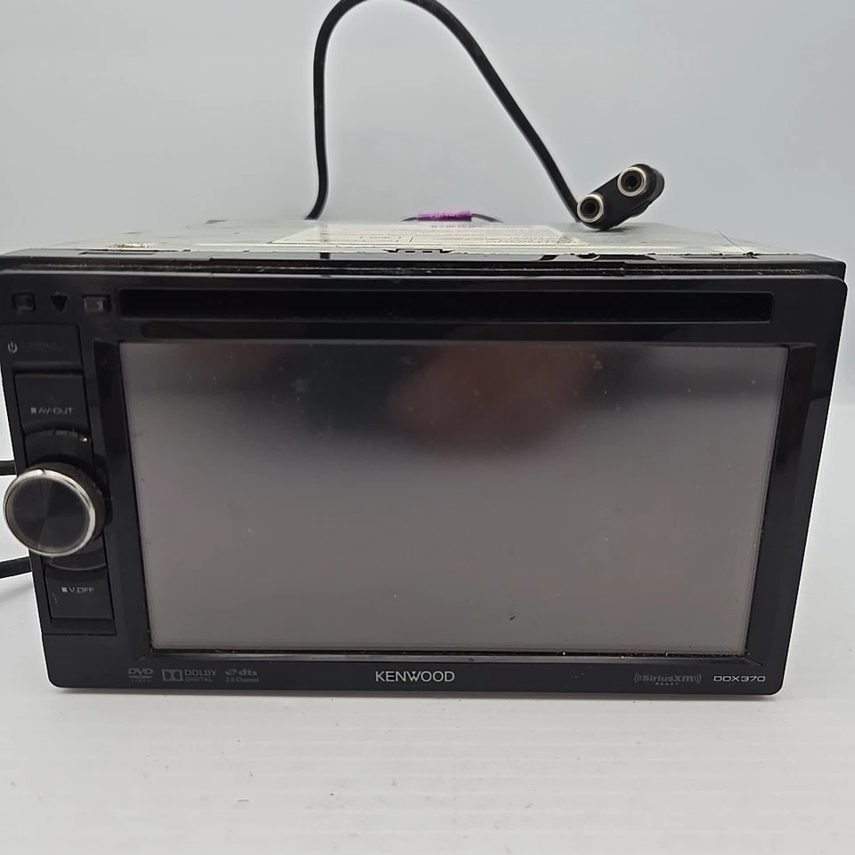 Kenwood DDX370 6.1 inch Touchscreen Car CD DVD Player USB Pandora Sirius XM - Image 1 of 3