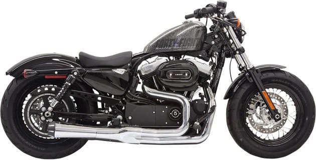 Bassani Road Rage II Mega Power Exhaust Chrome Harley XL Sportster 2014-2022 Foto 1 de 1