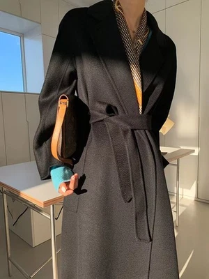 Abrigo de mujer Max Mara de doble cara de lana de cachemir manga larga Foto 1 de 4