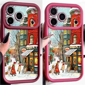 Phone Case For iPhone 17 Pro Max Air 17 16 15 14 13 12 Landscape Silicone Cover - Picture 1 of 17