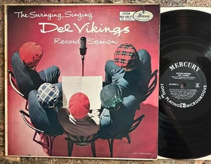 THE DEL VIKINGS RECORD SESSION~1ST PRESS~'57 US MERCURY~MG20353 DEEP GROOVE MONO - Picture 1 of 5