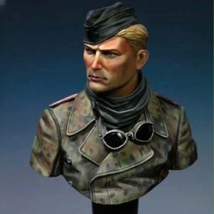 1/10 Resin Büste Figur Modellbausatz WWII German Panzer Crew ungebaut unbemalt - Bild 1 von 3