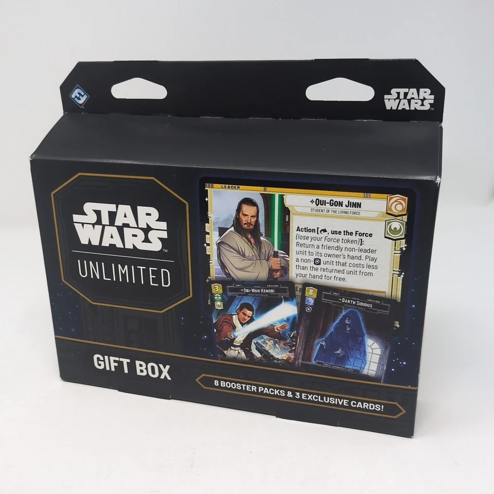 2025 Star Wars Unlimited Gift Box. Sealed In Hand 8 Boosters. Ships Today - Image 1 of 4
