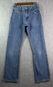 Levis Jeans 29x34 (fit 28x33) Blue 517 Boot Cut Light Wash Denim Western Cowboy - Picture 1 of 12