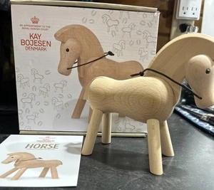 Kay Bojesen, Denmark. Wooden horse. Danish design, 20th/21st century. - Picture 1 of 14