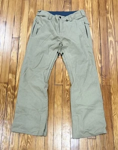 Pantalone snowboard uomo Volcom 10k taglia media kaki sci - Foto 1 di 3