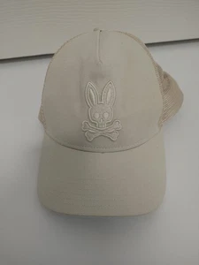 Psycho Bunny Embroidered Logo Adjustable Hat Cap - Picture 1 of 5
