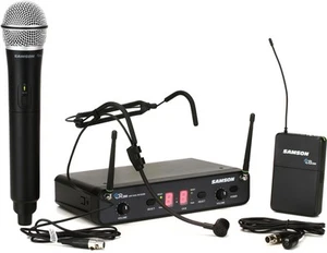 Samson Concert 288 All-In-One Dual-Channel Wireless System - I Band - Picture 1 of 11
