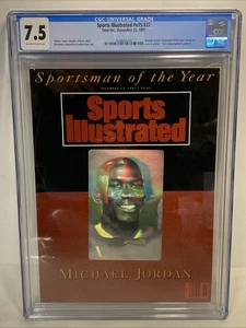 Sports Illustrated Michael Jordan 23. Dezember 1991 V 75 #27 CGC 7.5 Kiosk - Bild 1 von 3
