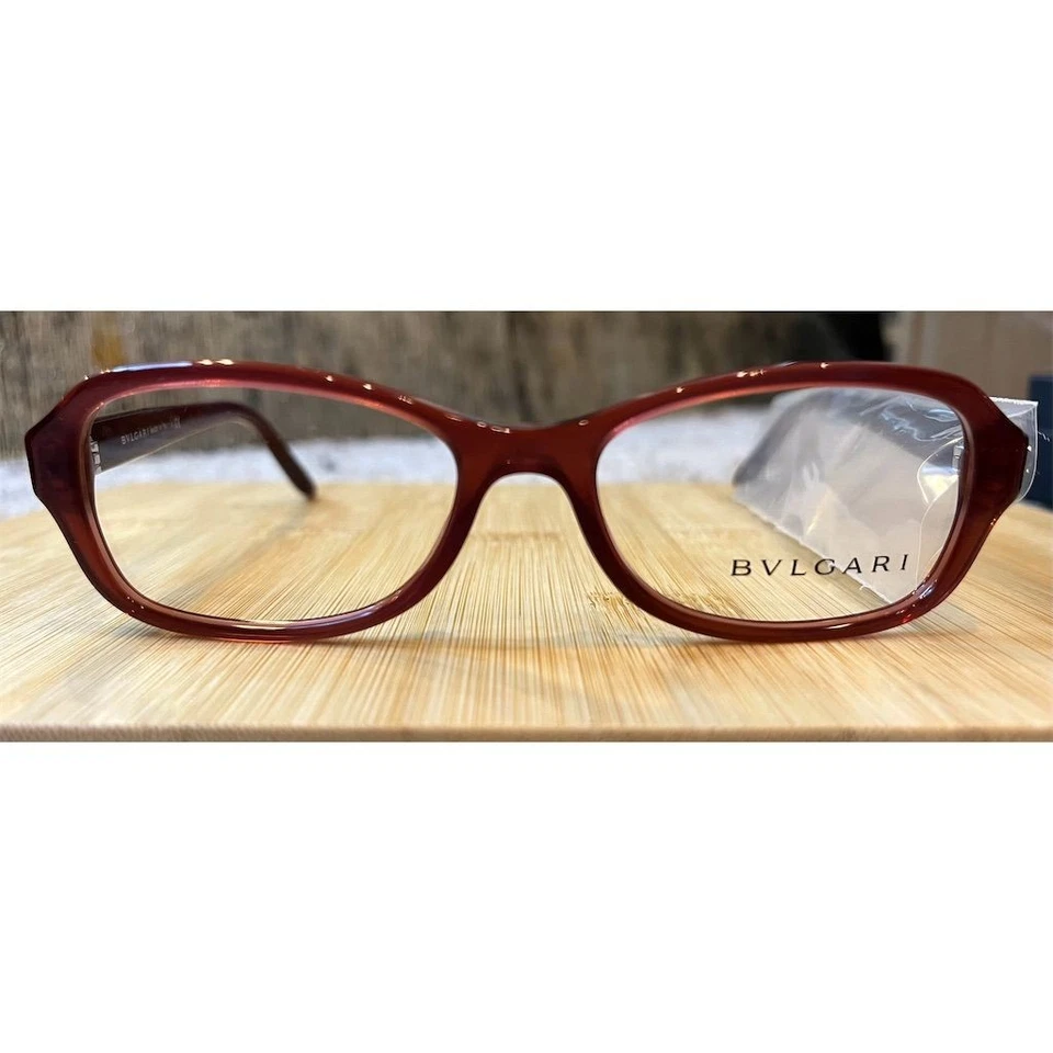 宝格丽 51 毫米 4076-B 5239 设计师方形光学框架紫色男女通用 — 第 1/4 张图片