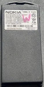 Bateria Nokia BML-3 2,4V do 3210 3210E używana - Zdjęcie 1 z 1