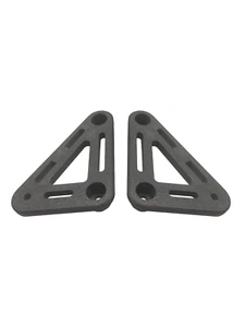 2018-2025 Jeep Wrangler JL Auxiliary Light Cowl Mounting Bracket (2 Pieces) - Picture 1 of 3