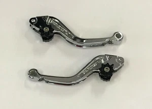 Vortex Chrome Brake Clutch Levers - Short - with Lever Mounts 05 R6 2005 - Picture 1 of 3