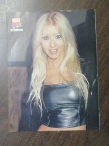 CHRISTINA AGUILERA & YOUNGSTOWN PIN UP BOP TEEN MAGAZINE PICTURE CLIPPING S45 - Picture 1 of 2