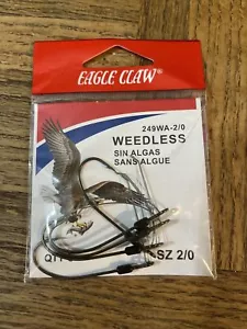 Eagle claw Weedless Hook 249wa-2/0 - Picture 1 of 2