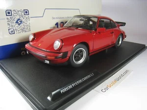 PORSCHE 911 CARRERA 3.2 (930) 1984 1/18 SOLIDO (RED) - Imagen 1 de 3