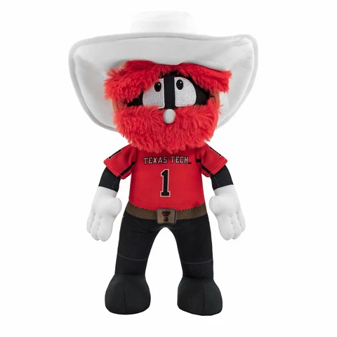 Bleacher Creatures Texas Tech Red Raiders Raider Red 10" Mascot Plush Figure Cover
