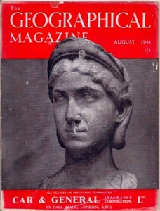 the geographical magazine-AUG 1944-A ROMAN LADY. - Picture 1 of 2