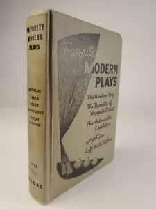 Favorite Modern Plays Felix Sper 1953 Globe Book Company Drama - Picture 1 of 12