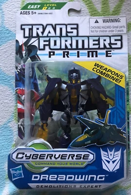 Transformers Prime Cyberverse Dreadwing Sealed 2011 - Image 1 of 4