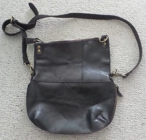 Bed Stu Tahiti leather bag cross body dark chocolate brown - Picture 1 of 19