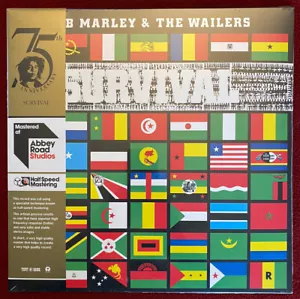 BOB MARLEY & THE WAILERS Survival SEALED 2020 Abbey Road Half Speed RE 180g NEW - Foto 1 di 4