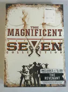 The Magnificent Seven 4-Film Collection (DVD) Steve McQueen - New / Sealed!!! - Imagen 1 de 2