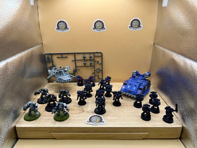 40K Warhammer Crimson Fists Space Marine Army Games Workshop Landspeeder Typhoon - Image 1 of 4