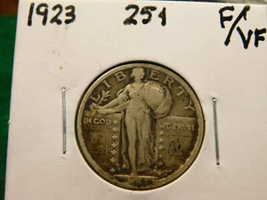 1923 Standing Liberty Quarter Item # 12135 - Bild 1 von 2