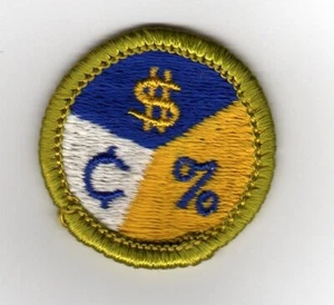 Personal Finances Merit Badge, Type G, Cloth Back (1963-72), Mint! - Picture 1 of 1
