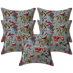 Decorative Home Decor 16 x 16 in Boho Cushion Cover Kantha Sofa Pillow Case - Picture 1 of 5