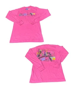 Vintage 1987 OP Ocean Pacific America Long Sleeve Shirt Skate Kulture Kids XL - Picture 1 of 5