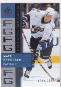02/03 UD SP AUTHENTIC MATT PETTINGER FUTURE GREATS /2003 #135 - Bild 1 von 1