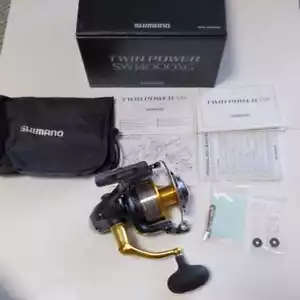 SHIMANO 15 TWIN POWER SW14000XG Spinning Reel Excellent with Box F/S - Picture 1 of 10