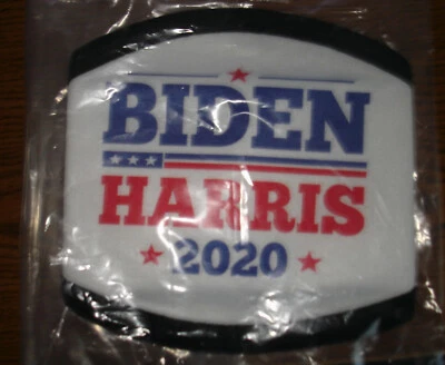CLOSEOUT! Historic Collectible  BIDEN/HARRIS 2020 Face Mask NWT 75% OFF! - Image 1 of 2