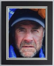 Ranulph Fiennes Signed Autograph 10x8 photo display Mount Everest Explorer AFTAL