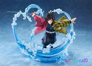 Figura Ufficiale Tomioka Giyuu Giappone Anime Demon Slayer Collezione Modelli 215mm - Foto 1 di 15