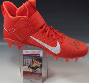 EMMANUEL OGBAH SIGN AUTOGRAPH HOF FOOTBALL NIKE ALPHA MIAMI DOLPHINS JSA COA #20 - Bild 1 von 9