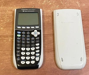 Texas Instruments TI-84 Plus Silver Edition Graphing Calculator w/ Cover - Picture 1 of 7