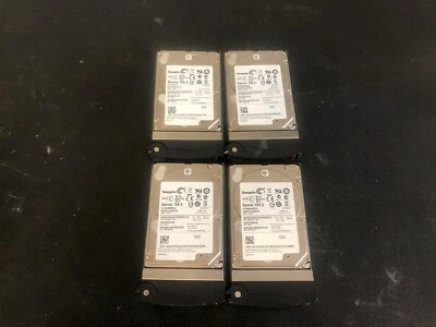 ST600MM0026 9WL066-001 SEAGATE SFF 600GB 10K 2.5 SAS 6G HDD HARD DRIVE QTY 4 - Image 1 of 2