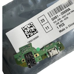 FLAT CONNETTORE DOCK DI CARICA MICROFONO ORIGINALE SAMSUNG A22 RICARICA SM-A226B - Foto 1 di 6