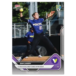 Sam Landry 2025 Athletes Unlimited Topps NOW Card #4 - PRESALE - Picture 1 of 2