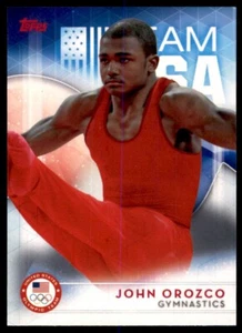 2016 TOPPS US OLYMPIC TEAM JOHN OROZCO GYMNASTICS #27 - Imagen 1 de 2